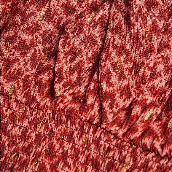 PAIGE red Sandee mini dress - Picture 4 of 8